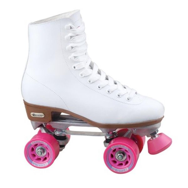 Overtime Ladies Rink Skate, Size 4 - White OV103392